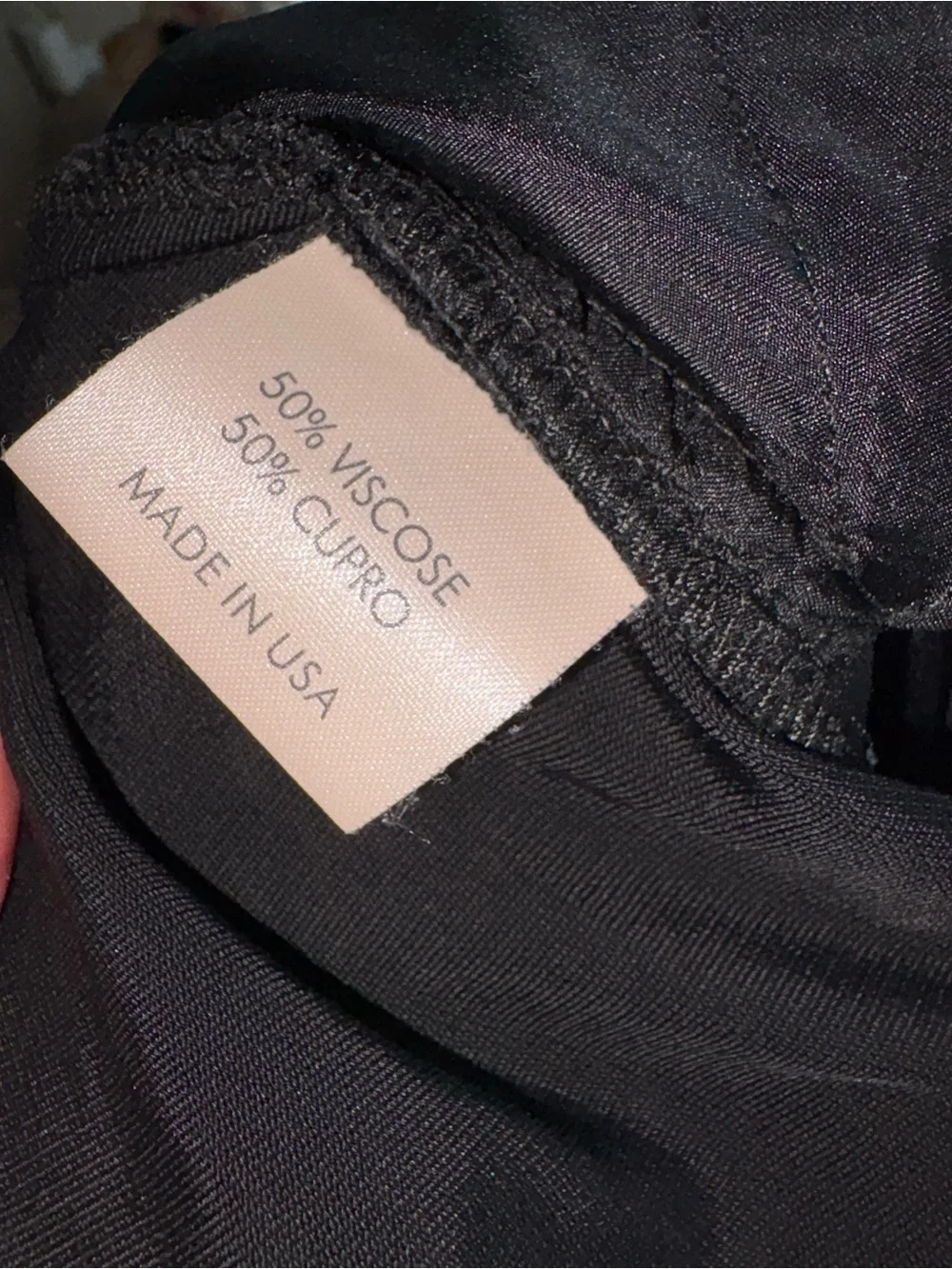 APIECE APART Cupro Viscose Pull On Pants Black Tapered Relaxed Fit Size‎ 8